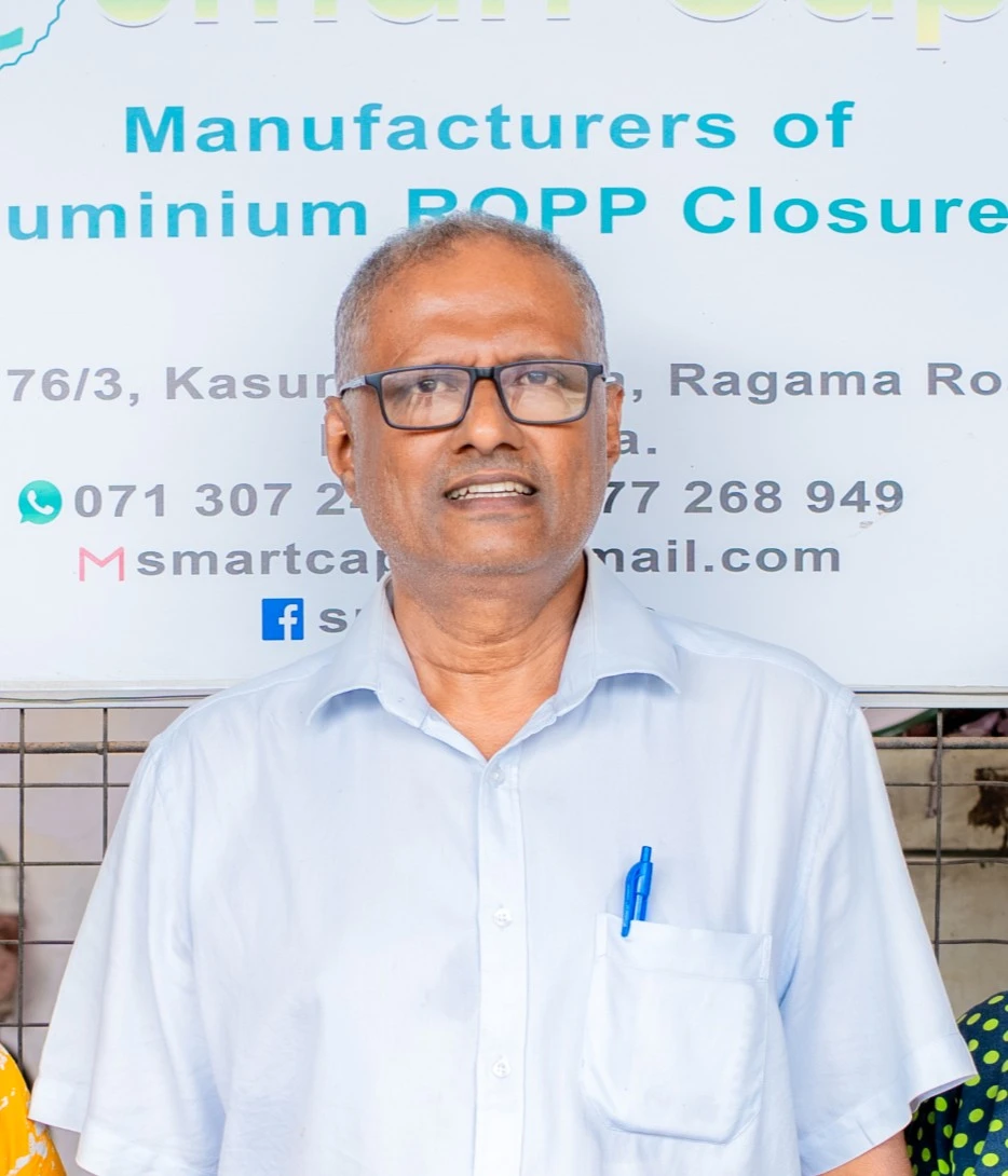 Keerthi Deshapriya, founder of Smart Caps